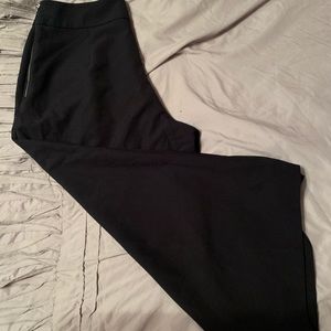 Super Wide leg trousers with side zipper